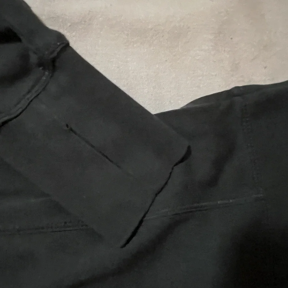 Sweaty Betty Sz XS Essentials Pullover Sweatshirt Cotton French Terry Army Green